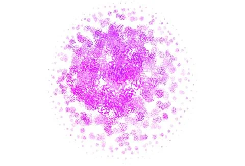 Light Purple vector template with wry lines. Stock Illustration