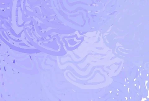 Light Purple vector template with wry lines. Stock Illustration