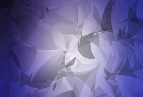 Light Purple vector texture with abstract poly forms. Stock Illustration