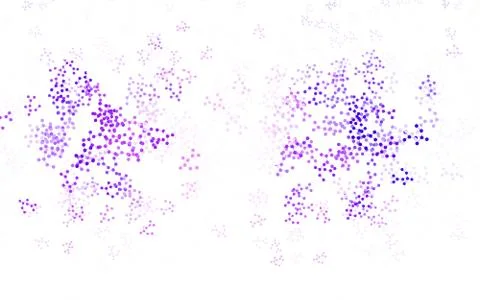Light Purple vector texture with artificial intelligence concept. Stock Illustration