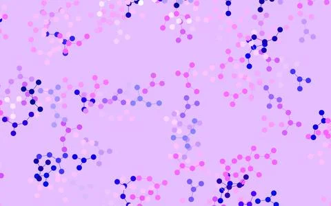 Light Purple vector texture with artificial intelligence concept. Stock Illustration