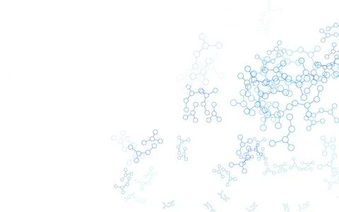 Light Purple vector texture with artificial intelligence concept. Stock Illustration