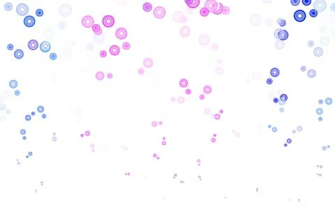 Light Purple vector texture with disks. Stock Illustration
