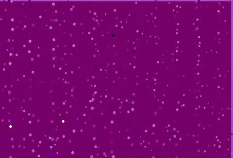 Light Purple vector texture in poly style with circles, cubes. Stock Illustration