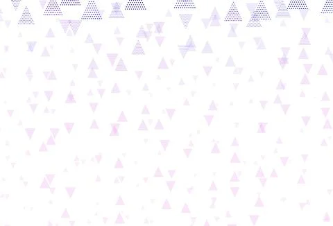 Light Purple vector texture with triangular style with circles. Ilustración de archivo