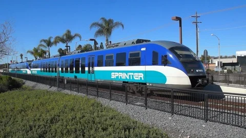 Light Rail Stock Footage 102530308