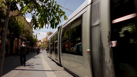 Light Rail, Jerusalem City Vidéo 109195768