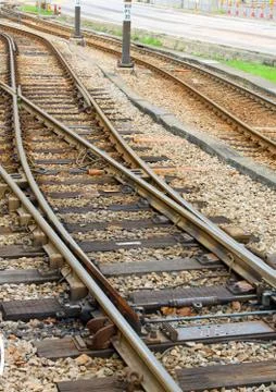 Light rail. Stock Photos