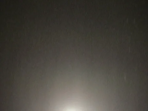 Light rain during the night Stock Footage 74288463