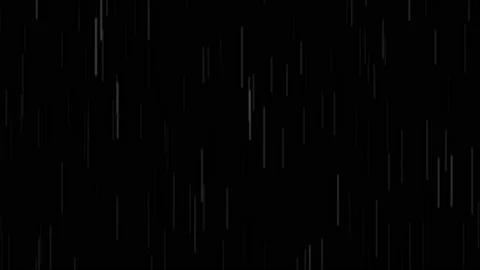 Light rain falling vertically on black background (seamless loop) Stock Footage 181481301