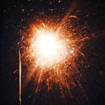 Light in rain Stock Photos