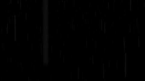 Light rain with transparent loop background Stock Footage 129288521