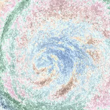 Light rainbow coloring spiral background. Abstract backdrop. Stock Illustration