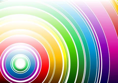 Light rainbow 스톡 일러스트