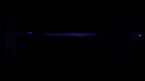 Light ray on anamorphic lens Stock Footage 87920712