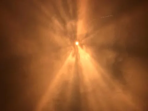 Light Ray Background 스톡 사진