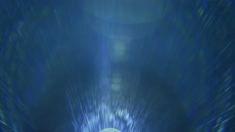 Light Ray Leaks Blue | Stock Video | Pond5
