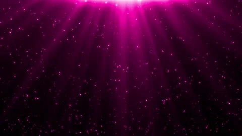 Light Rays and Sparkling Particles Abstract Background Pink Color Stock-Footage 201189415