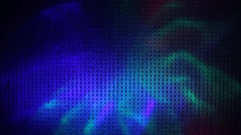 Light rays and spots of different colors 動画素材 105741025