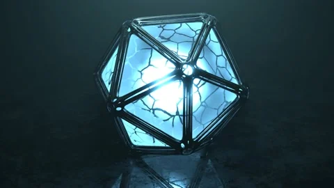 Light Rays In Dark Underwater. Background Darkness Mystery. Abstract technology Stock Footage 169060271