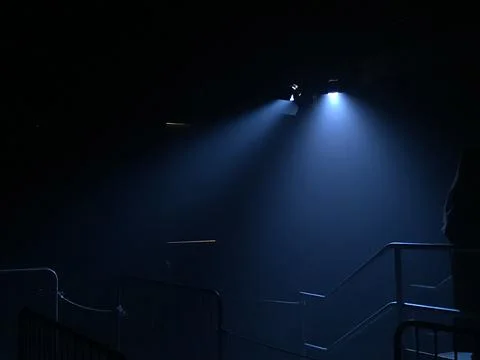 Light Rays in the Fog Stock-Fotos