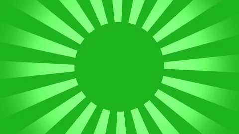 Light rays motion graphics with green screen background Stock Footage 135802250