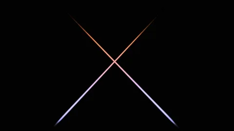 Light rays motion graphics with night background Stock Footage 133868755