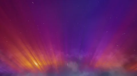 Light Rays moving forward with clouds bumpy ride HD Stock Footage 1094361