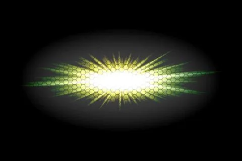 Light rays or light explosion background Stock Illustration