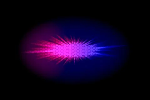 Light rays or light explosion background イラスト素材