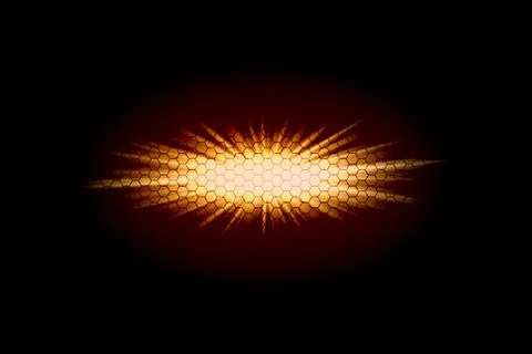 Light rays or light explosion background Stock Illustration
