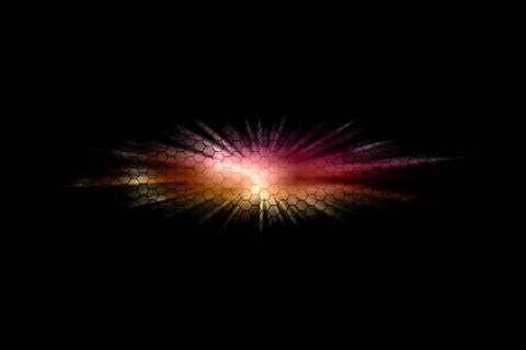 Light rays or light explosion background Illustrazione stock