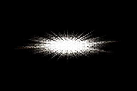 Light rays or light explosion background Illustrazione stock