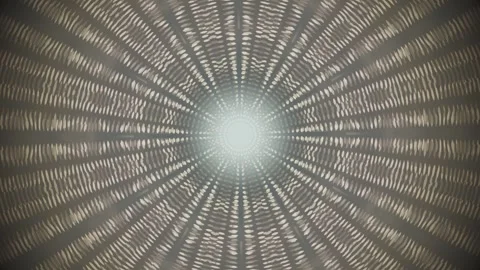 Light rays shine from the center in a radial pattern Stock Footage 337389569