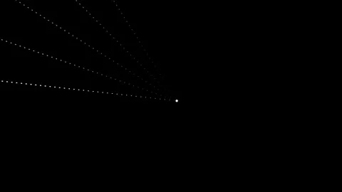 Light rays shine in a dark space creating a dramatic effect Stock Footage 339324256
