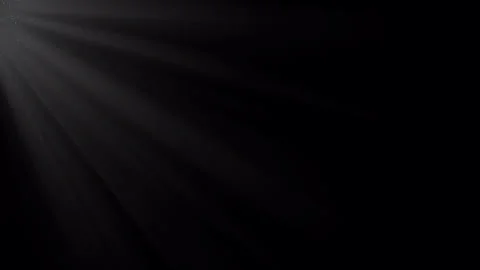 Light Rays with Small Particles Moving Around in Random Direction. 4K Stock Footage 275593370