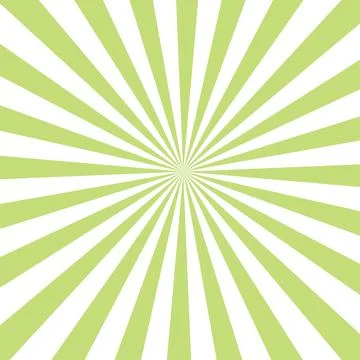 Light Rays sunbeam, green rays Stock Illustration