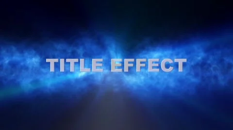 Light Rays Title Effect 1080p (No plug-ins) Stock After Effects
