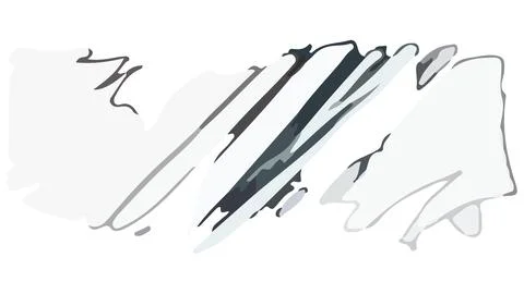 Light rectangular shape with diagonal brush strokes in grunge style. Stock Illustration