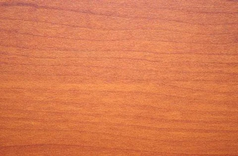 Light red cherry, flat surface of natural wood close-up. Stock Photos