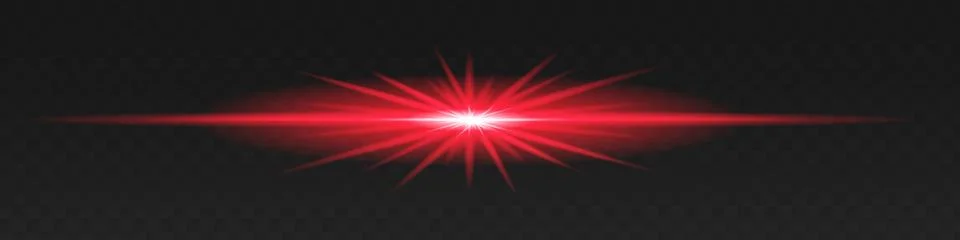 Light red effect reflections, neon illumination in red colors. Stock Illustration