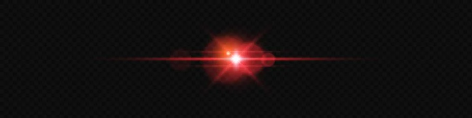 Light red effect reflections, neon illumination in red colors. Stock Illustration