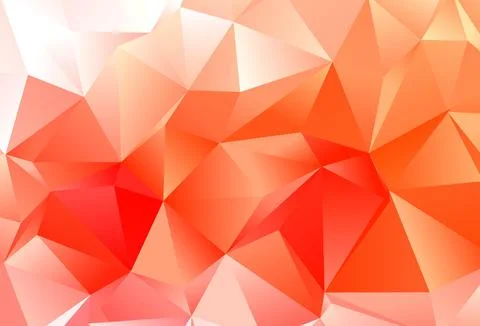 Light Red vector abstract mosaic backdrop. 스톡 일러스트