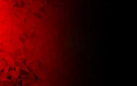 Light Red vector abstract mosaic background. Illustrazione stock