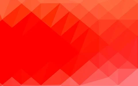Light Red vector abstract mosaic pattern. Illustration