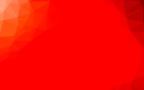 Light Red vector abstract polygonal texture. Illustrazione stock