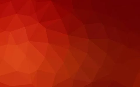 Light Red vector abstract polygonal texture. Stock Illustration