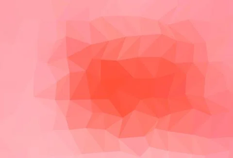 Light Red vector abstract polygonal cover. 库存插图