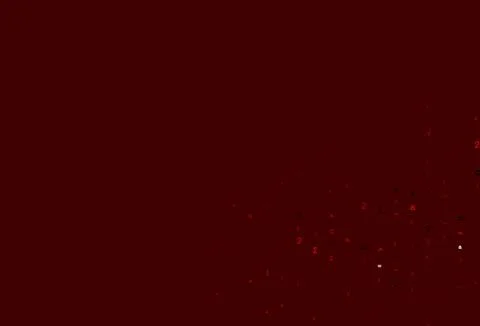 Light Red vector backdrop with algebra elements. 스톡 일러스트