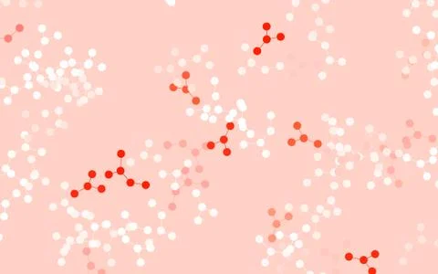 Light Red vector backdrop with artificial intelligence data. イラスト素材